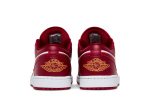 Air Jordan 1 Low ‘Cardinal Red’ 553558-607