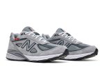 New Balance 990v4 Made In USA ‘Red Label Grey’ M990VS4